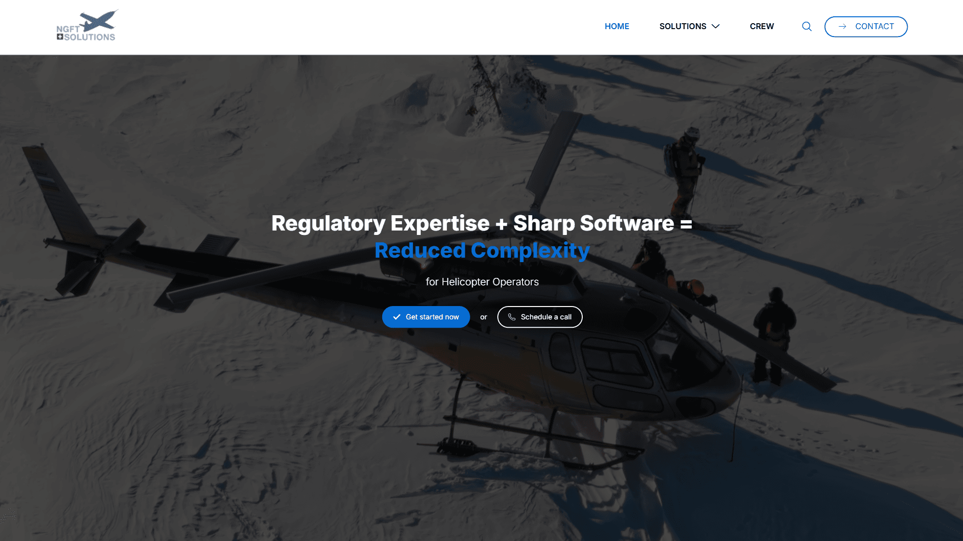NGFT Website Screenshot